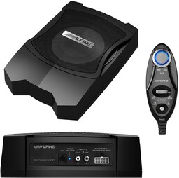Alpine PWE-V80 Subwoofer samochodowa skrzynia basowa aktywna pod