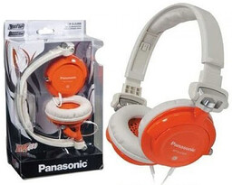 Słuchawki nauszne Panasonic RP-DJS400 pomarańczowe