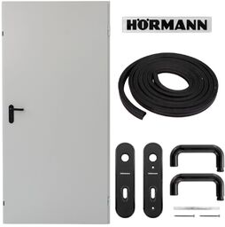 Drzwi Techniczne Szare Hormann ZK ISO 70cm 700