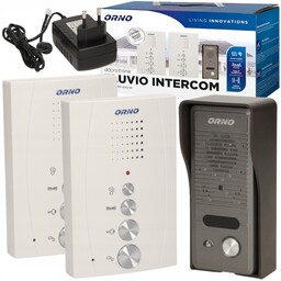Domofon jednorodzinny bezsłuchawkowy 2 unifony OR-DOM-RE-914 Orno