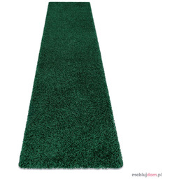 Dywan, Chodnik SOFFI shaggy 5cm butelkowa zieleń -