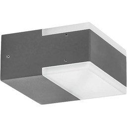 RABALUX 8060 A+, zewnętrzna lampa ścienna Bona, metalowa,