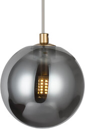 Kulista lampa wisząca BUBBLES AZ5954+AZ5956 Azzardo G9 przydymiony