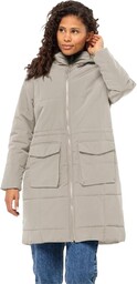 Jack Wolfskin Damska parka White Frost