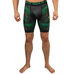 Venum Vale Tudo Shorts Spodenki Kompresyjne Matupa Black/Green/Gold