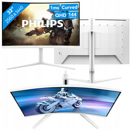 Zakrzywiony monitor 31.5" 32M2C5501 Evnia Curved Led Qhd
