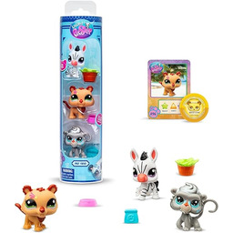 BANDAI Littlest Pet Shop Pack 3 Zoo Pets