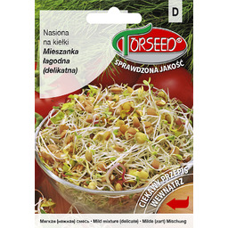Nasiona na kiełki Mieszanka łagodna (delikatna) 20g