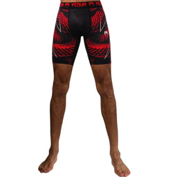 Venum Vale Tudo Shorts Spodenki Kompresyjne Matupa Black/Red/Silver