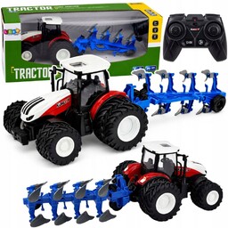 Traktor Rolniczy Z Pługiem Wieloskibowym Zdalnie Sterowany Rc