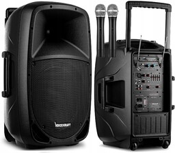 Profesjonalna Kolumna Głośnikowa Estradowa Przenośna Bluetooth Sala Plener