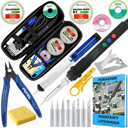 Lutownica Precyzyjna 120W Zestaw W Etui Poradnik Akcesoria