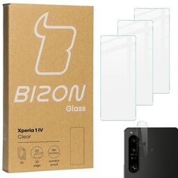 Bizon Szkło hartowane Glass Clear - 3 szt.
