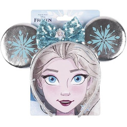 Opaska do włosów z zamrożonego koloru niebieskiego