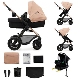 Kinderkraft wózek wielofunkcyjny MOOV 2 4IN1 Sand Beige