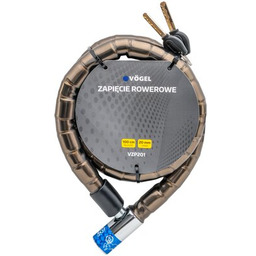 VÖGEL Zapięcie rowerowe VZP201 Linka Złoty