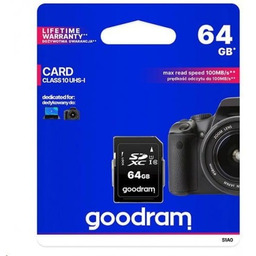 GOODRAM Karta SD 64GB Class 10 UHS