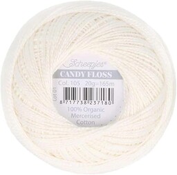 Scheepjes - Scheepjes Candy Floss 105 Bridal White