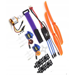 Zestaw silnik A2212 1400KV, Esc 30A 2x śmigło
