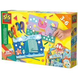 Zestaw kreatywny SES Creative Uczę się przyklejać