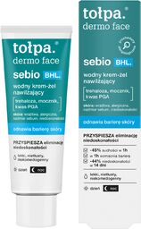 Tołpa Dermo Face Sebio BHL, wodny krem-żel nawilżający,