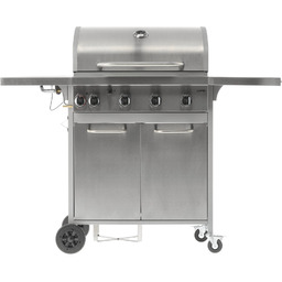 LUND Grill gazowy AKKA 4+1, z żeliwnym rusztem,