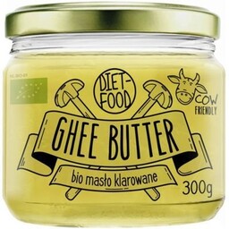 Diet Food, Ghee Butter, Masło klarowane Bio, 300