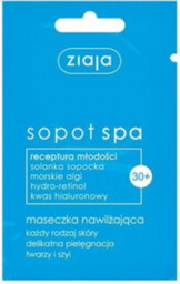 ZIAJA SOPOT SPA Maseczka nawilżająca, 7ml