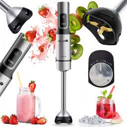 Blender ręczny Łucznik JK-1500 1500W Titanium mocny kruszenie