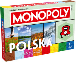 Monopoly Polska jest piękna, gra planszowa, Winning Moves