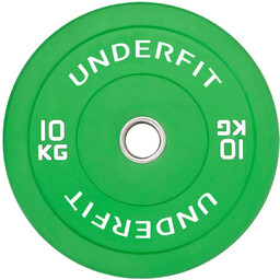 UNDERFIT Obciążenie olimpijskie bumper Color 10 kg