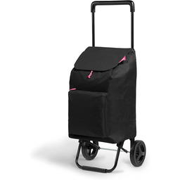 Gimi Portata Wózek na Zakupy, Czarny, 45 l
