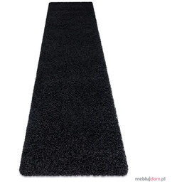 Dywan, Chodnik SOFFI shaggy 5cm czarny -