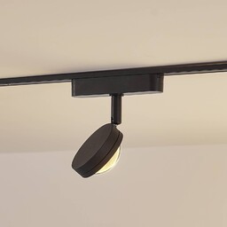 Spot LED Lindby 48 V Lumaro, czarny, Ø