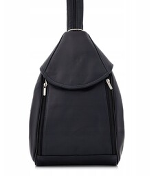 Torebka Plecak 2w1 Skórzany Damski Niebieski Granatowy Rene