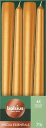 Bolsius Świece gładkie - metaliczne złoto - 4