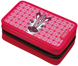Piórnik 3-komorowy Cute Animals Zebra - Herlitz