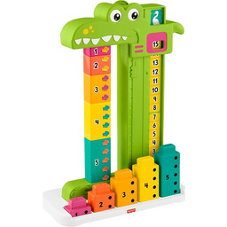Fisher-Price Aligator Nauka liczenia Zabawka edukacyjna Zestaw 10