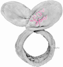 GLOV - GREY HANDBAG BUNNY EARS - Szara