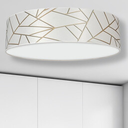 Biała lampa natynkowa ZIGGY MLP7567 Milagro sufitowa plafoniera