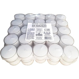 Risthò Wosk Tealight biały, 3,9 cm