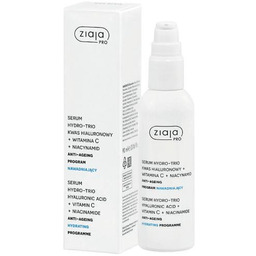 Ziaja Pro Anti-Ageing Program nawadniający, serum Hydro-Trio (kwas