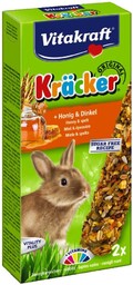 Vitakraft KRACKER 2szt d/królika miód/orkisz