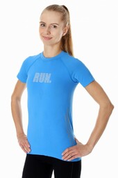 Koszulka damska Brubeck Running Air Pro SS13270 jasnoniebieski
