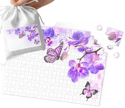 PUZZLE TRADYCYJNE - MOTYLKI MOTYL WZORY PREZENT