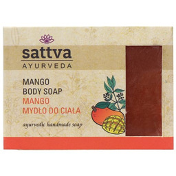 SATTVA_Body Soap indyjskie mydło glicerynowe Mango 125g