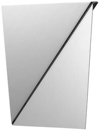 Muuto - Gaze Lustro 30x25 Polished Steel