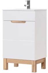 COMAD Szafka podumywalkowa z drzwiami BALI WHITE 50