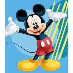 Kocyk polarowy Myszka Miki Mickey Mouse 120 x