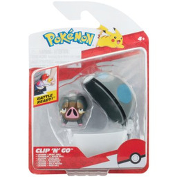 JAZWARES Figurka Pokémon Clip ''N'' Go Lechonk PKW3633